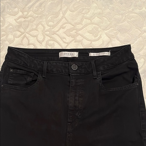 Guess Black High Rise Jeans - Picture 1 of 7